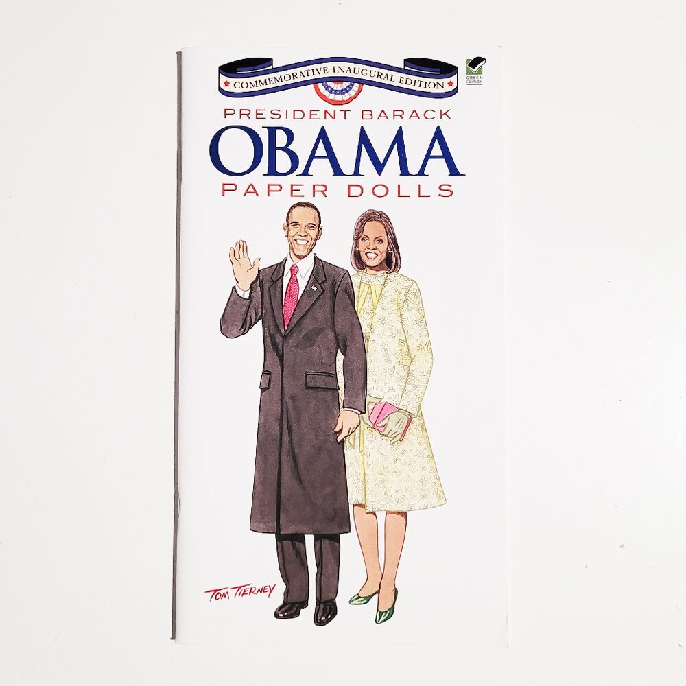 President Barack Obama Paper Dolls Book